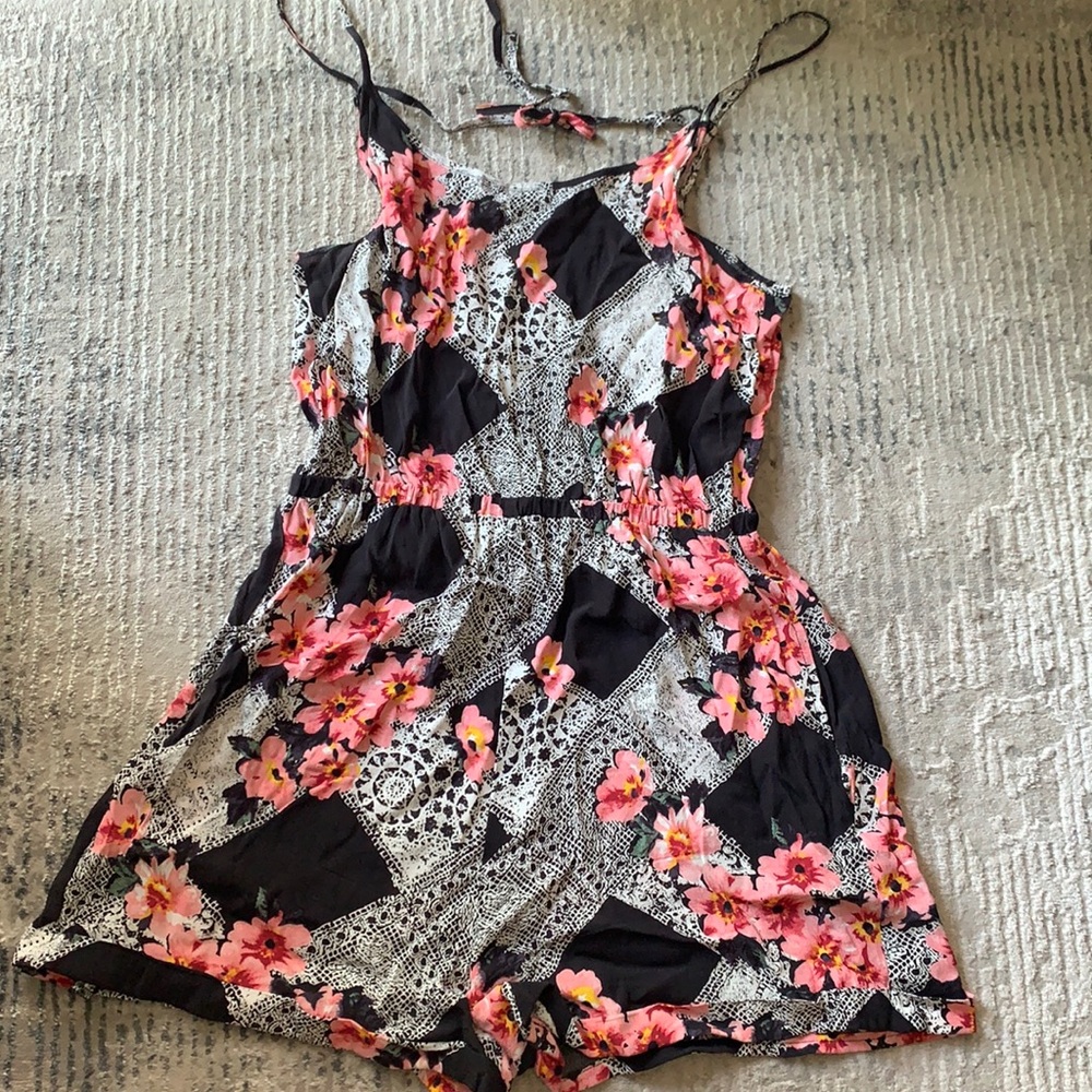 MINKPINK Floral Romper